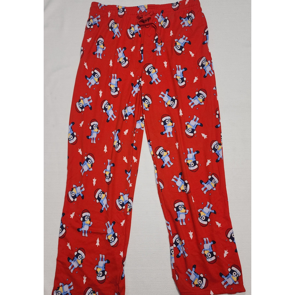 Disney Bluey Christmas pajamas men's XL